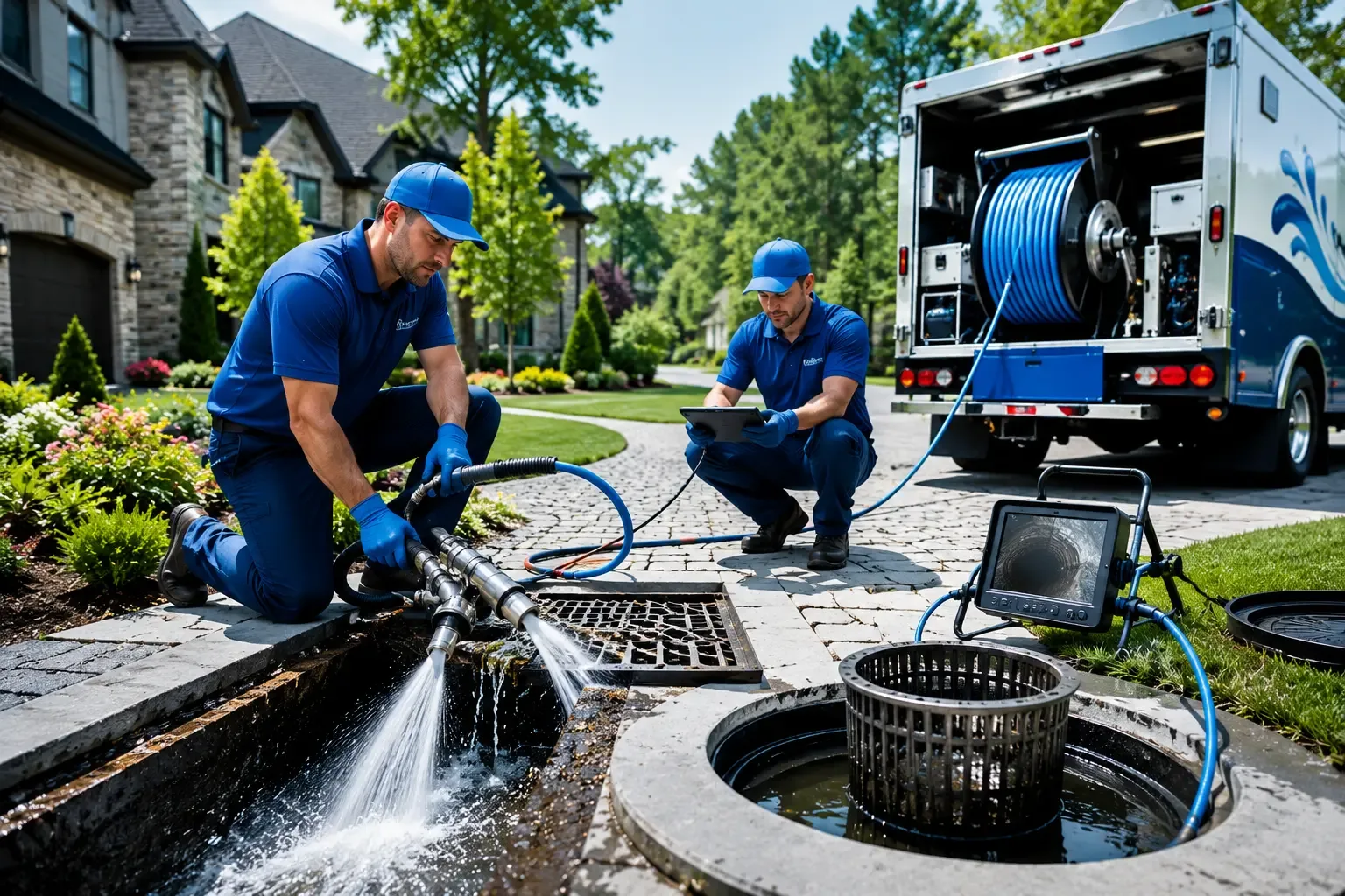 Local outdoor drain cleaning professionals in Newman, IL