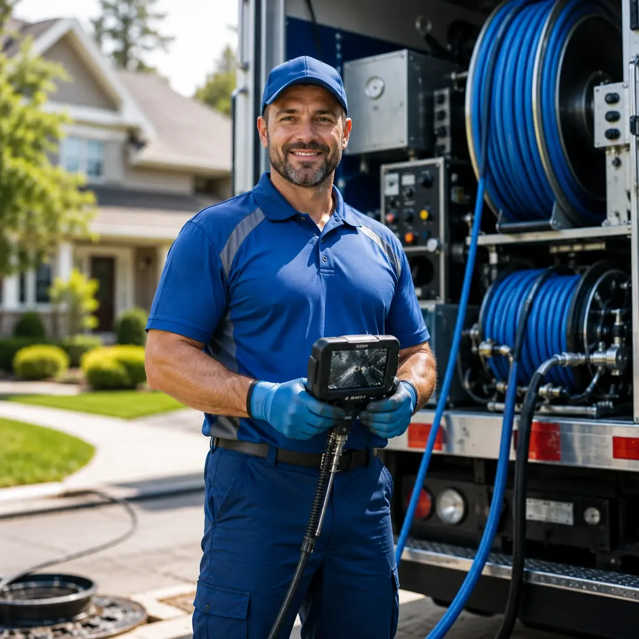 Local outdoor drain cleaning specialists in Newman, IL